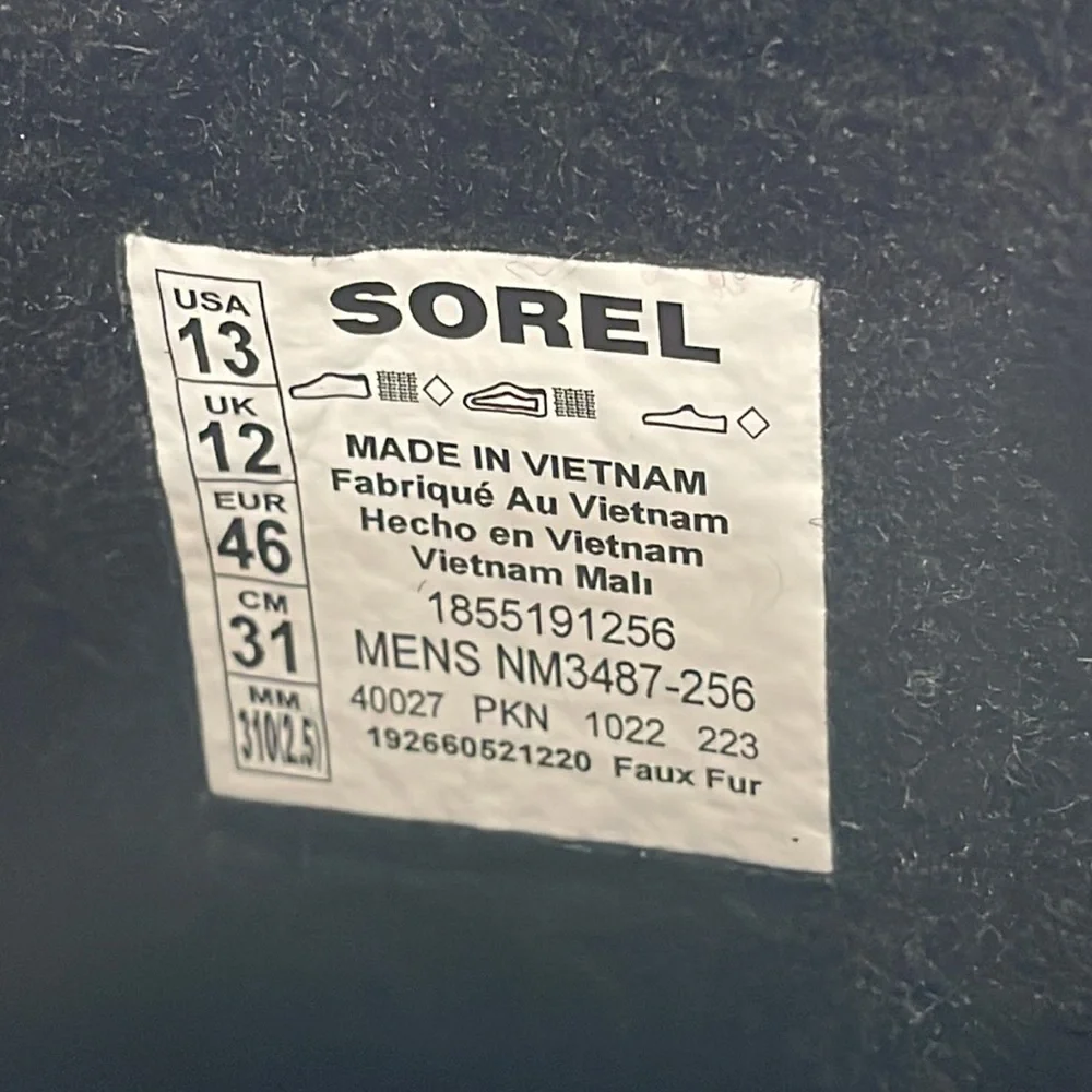 Sorel 1964 PAC Nylon Snow Boots Men